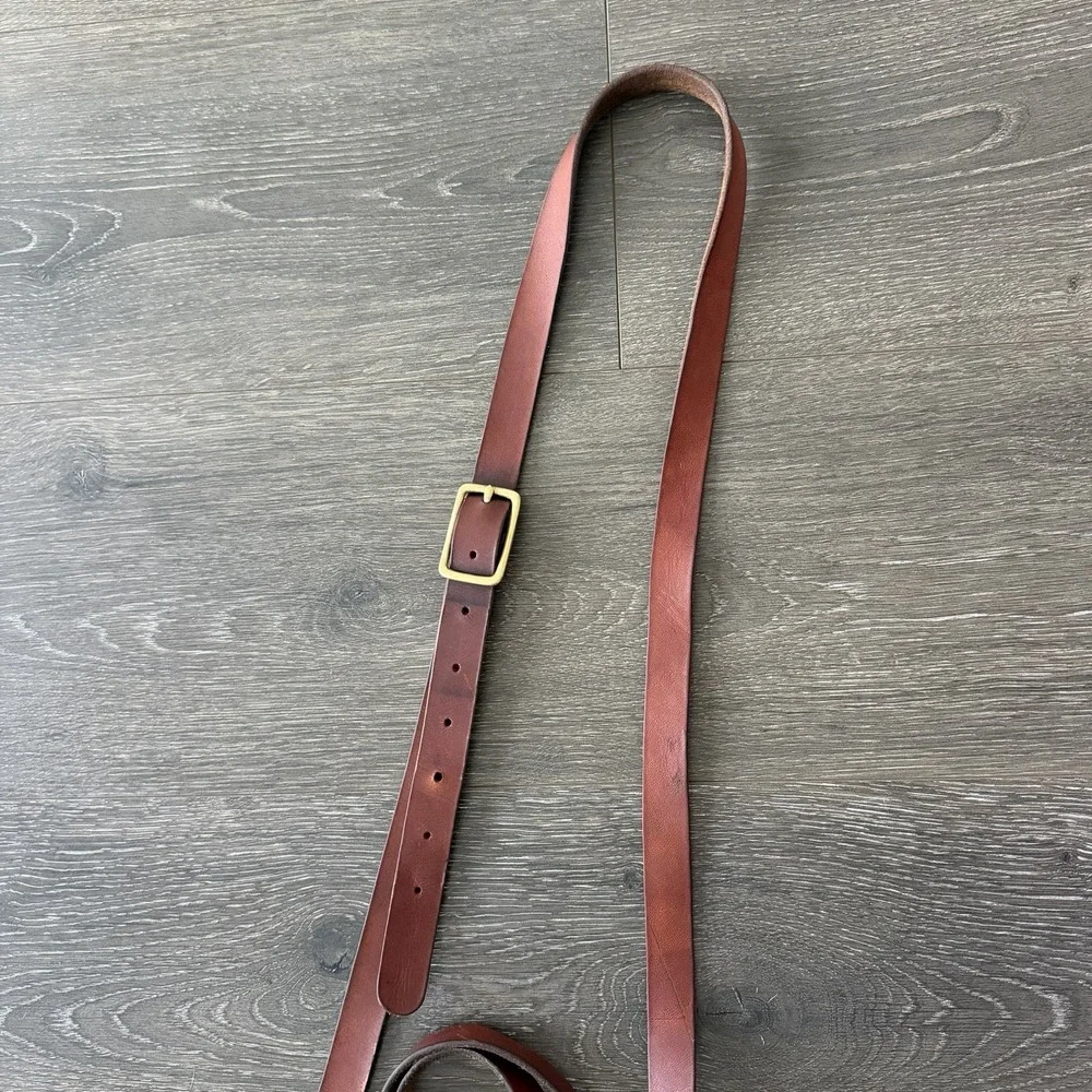 NORTH END Bag Co Teal Leona Canvas Brown Leather Large Crossbody Shoulder Boho